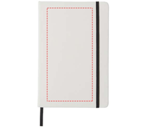 Quaderno A5 bianco con striscia a colori "Spectrum" - Bullet™